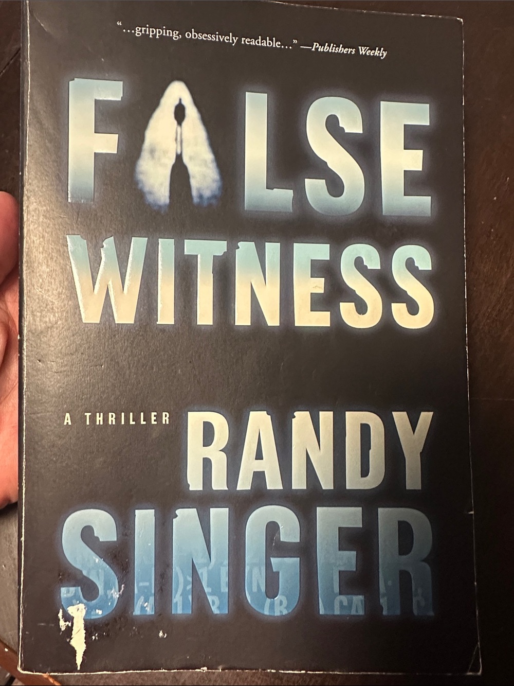False Witness by Randy Singer Legal Thriller Paperback Novel